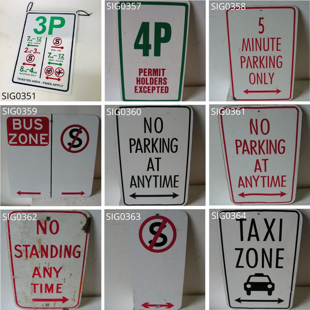 SIGN, Parking (Assorted #2)